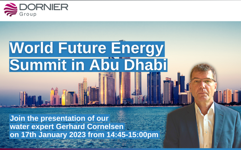 World Future Energy Summit In Abu Dhabi - Dornier Group