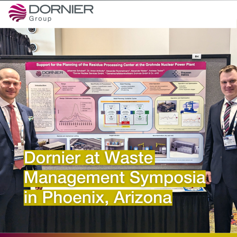 Dornier at Waste Management Symposia in Phoenix, Arizona Dornier Group